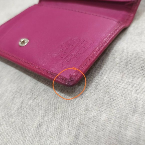 Coach Signature Card Case - Picture 6 of 12